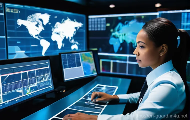 경비지도사 업무 중 보람을 느낀 순간 - **Prompt 1: The Apex of Strategic Security Planning**
    "A diverse team of security professionals,...